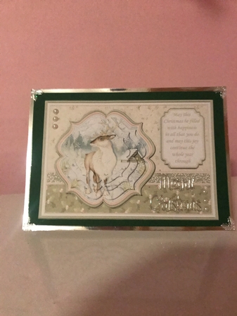 FOREST STAG Muted Christmas A5 Pyramage & Insert Kit by Liz Kiely