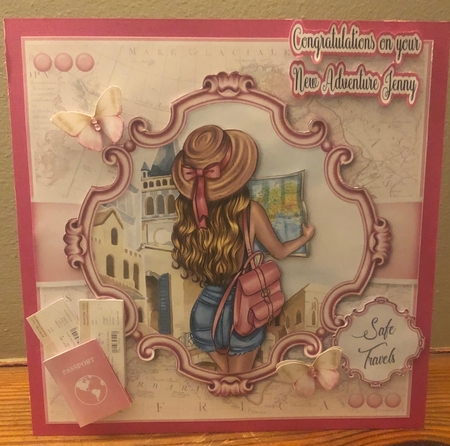 The Travelling Girl 4 by Liz Kiely