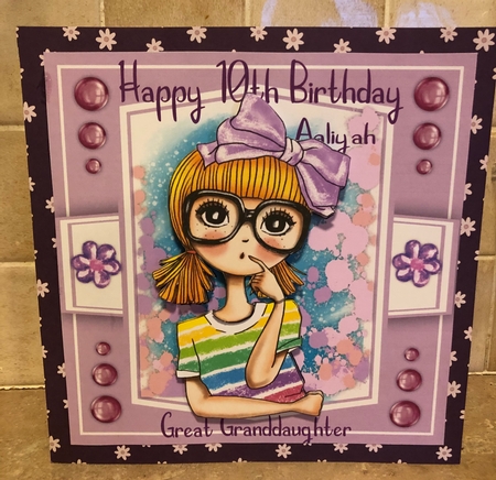Birthday Girl 1 by Liz Kiely