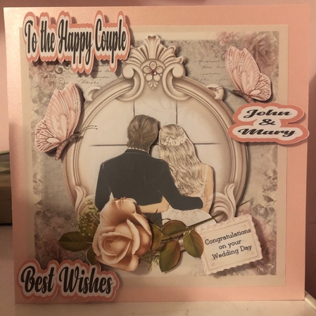 Bride and Groom Just Married No.1 by Liz Kiely