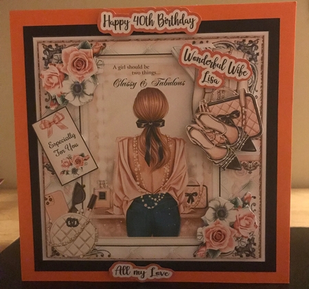 A Girl Should Be Two Things Mini Page Kit  by Liz Kiely