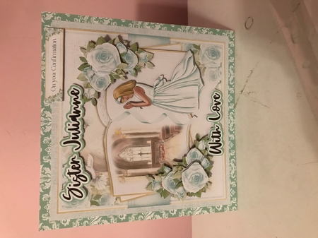 Girl Confirmation Open Book Mini Kit Green by Liz Kiely