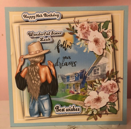 8x8 Mini Kit, A Place To Call Home by Liz Kiely