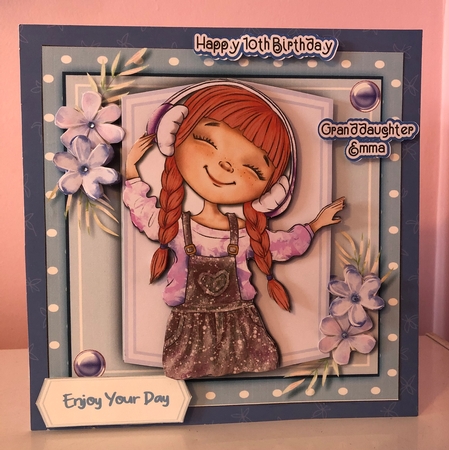 8x8 Mini Kit, Dancing To The Music , 4 by Liz Kiely