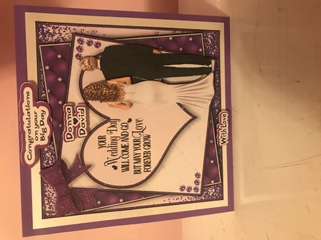 MAY YOUR LOVE FOREVER GROW - PURPLE by Liz Kiely