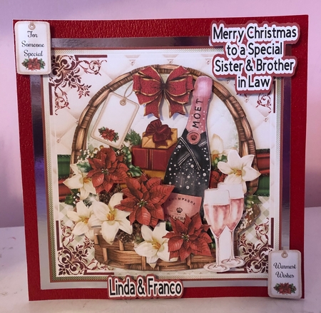 Christmas Goodies Basket Mini Page Kit by Liz Kiely