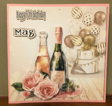 Champagne & Vintage  Roses Mini Kit by Liz Kiely