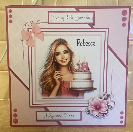 Happy 18th Birthday by Liz Kiely