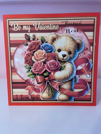 Valentine Bear by Liz Kiely