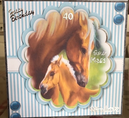 Mother and Foal  by Liz Kiely