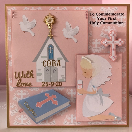 FIRST COMMUNION GIRL - BLONDE by Liz Kiely