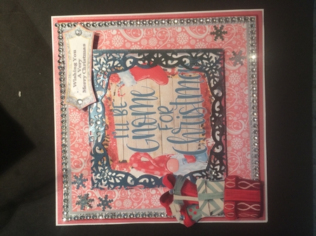 Ill Be Gnome For Christmas - 8x8 Mini Kit by Lois Robinson
