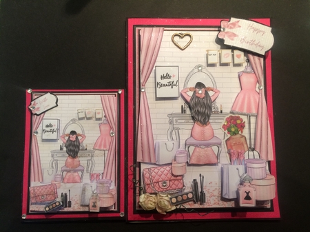Hello Beautiful Mini Card Kit #2 by Lois Robinson