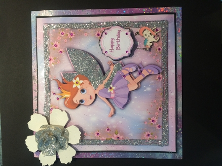 Gorgeous Lilac Fairy  by Lois Robinson