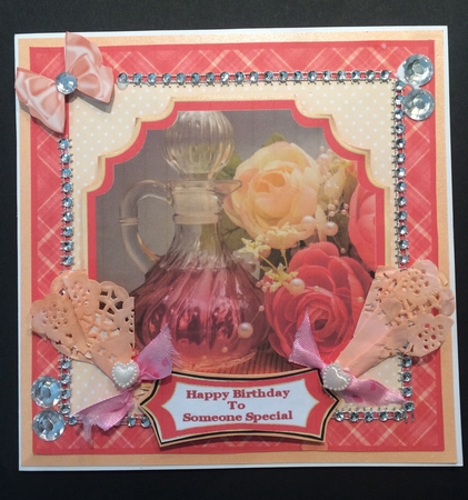 Perfume And Roses - 7x7 Mini Kit by Lois Robinson
