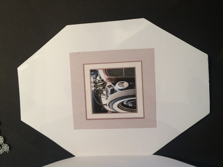 A Refurbished Vintage Car - Cut And Fold Card by Lois Robinson