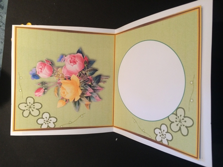 Flowers - Multi Occasions Tent Card by Lois Robinson