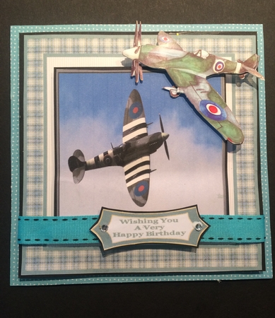 The Spitfire - 7x7 Mini Kit by Lois Robinson