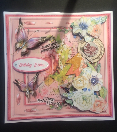 Butterflys and Roses Mini Kit  by Lois Robinson