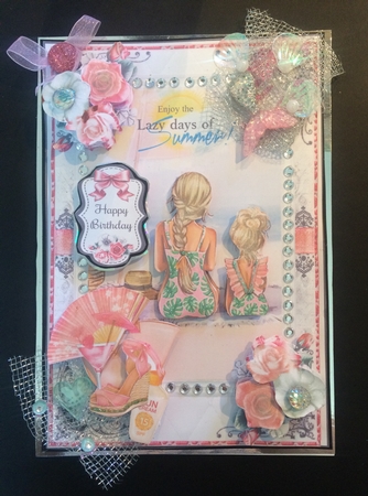 The Lazy Days Of Summer 04 Mini Page Kit  by Lois Robinson