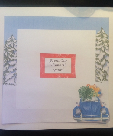 The Christmas Car - Blue 1 by Lois Robinson