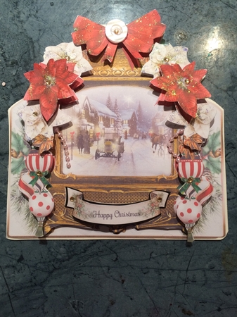 Scenic Christmas Lantern Shaped Mini Page Kit by Lois Robinson