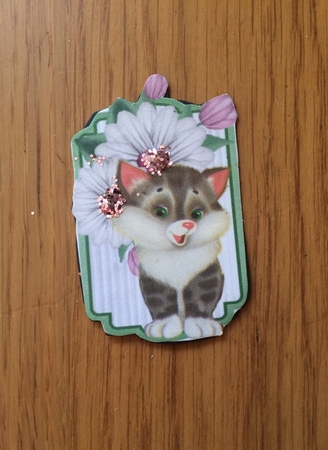 Matching insert for the design sheet - Say it With Flowers by Lois Robinson
