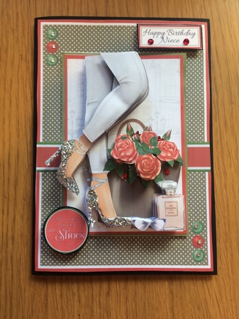 A5 Keep Calm and buy the shoes Mini Decoupage Kit - x4 A4 sheets  by Lois Robinson