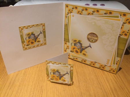 Blank Sunny Watering Can Mini Kit  (Request) by Lois Robinson