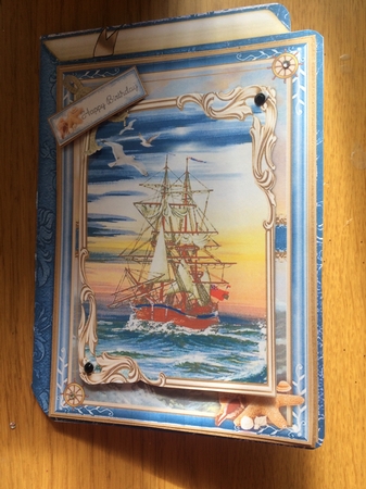 Ocean Waves Shaped Mini Page Kit by Lois Robinson