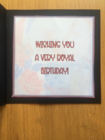 Let The Jubilee be-GIN Mini Card #1   by Lois Robinson