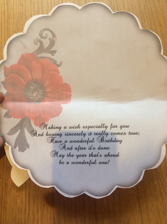 A Love of Poppies - Heart Shaped Wobble Card Mini-Kit by Lois Robinson