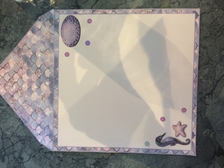 MERMAZING MERMAIDS rocker card by Lois Robinson