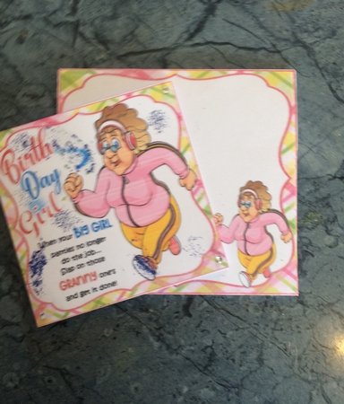 8x8 Jenny puts her granny pants on mini kit by Lois Robinson
