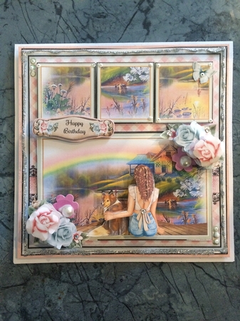 Somewhere Over The Rainbow Mini Page Kit  by Lois Robinson