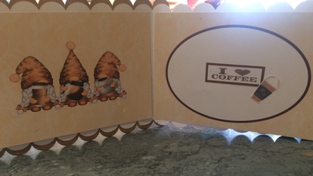Coffee Break With My Gnomies - Insert by Lois Robinson