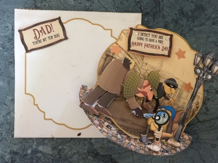 Give Us a Clue Sherlock! 2 Rocker Card Mini Kit by Lois Robinson