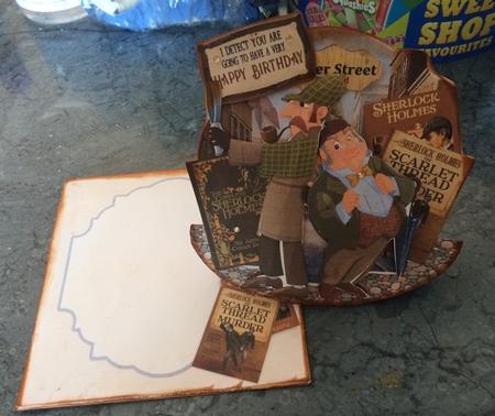 Give Us a Clue Sherlock! 3 Rocker Card Mini Kit by Lois Robinson