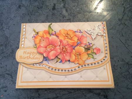 Summer Blooms - Flapover Card Mini Kit by Lois Robinson