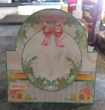 Floral Bird Cage 03 Shaped Mini Page Kit  by Lois Robinson
