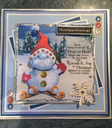 Christmas Snow Man  by Lois Robinson