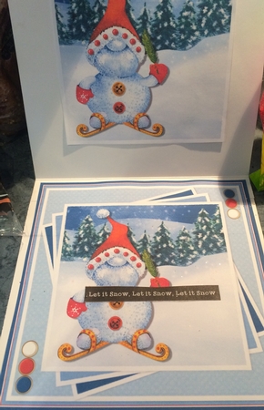 Christmas Snow Man  by Lois Robinson