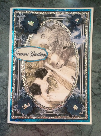 Donkey & Friends 2 5X7 Mini Kit #6 1   by Lois Robinson