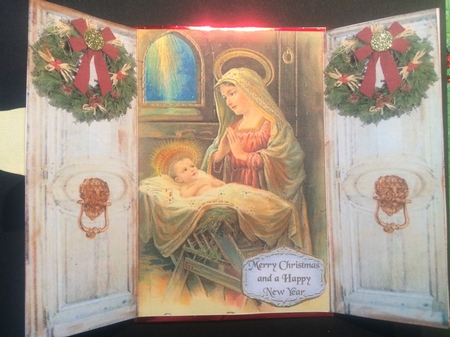 Through My Door Nativity Gatefold by Lois Robinson