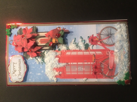 A traditional Christmas Scene DL by Lois Robinson
