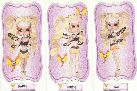 Summer Faerie Topper, with Cheeky Butterflies by Lola Kay Strong
