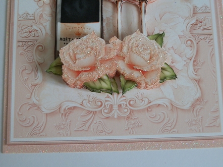 CHAMPAGNE CELEBRATIONS A5 Decoupage & Insert Bumper Kit  by Lorna Quinney