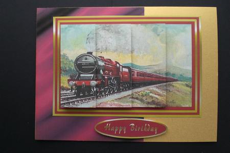Vintage Steam Train 4 by Lorna Quinney