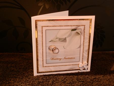 Rings & Lilies Wedding & Evening Invitations by Lorna Quinney