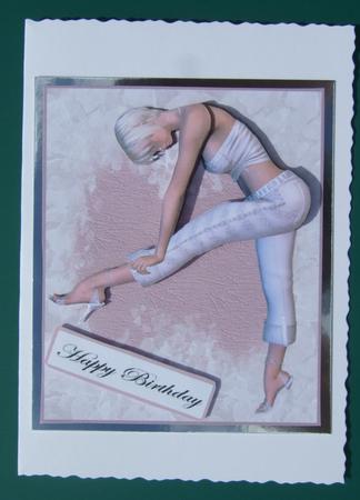 Young Ladies Decoupage by Lorraine Reed